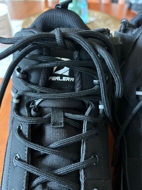 Men's Black Lace-Up Boots